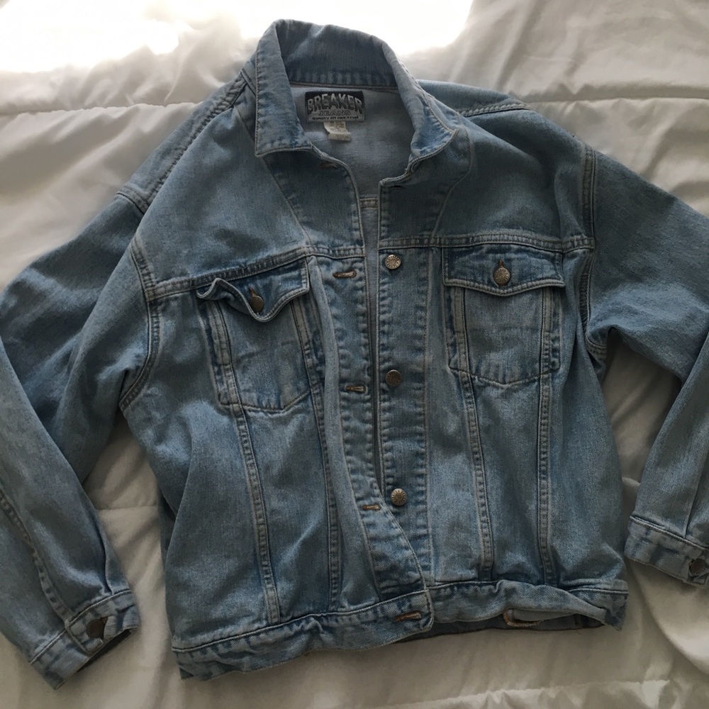 Vintage Breakers light wash denim